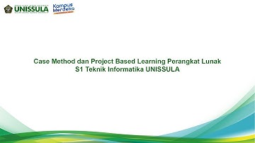 Case Method dan Project Based Learning Perangkat Lunak