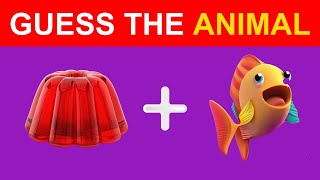 GUESS THE ANIMAL BY EMOJI ? 😺🦘AH QUIZ | EASSY, MEDIUM, HARD