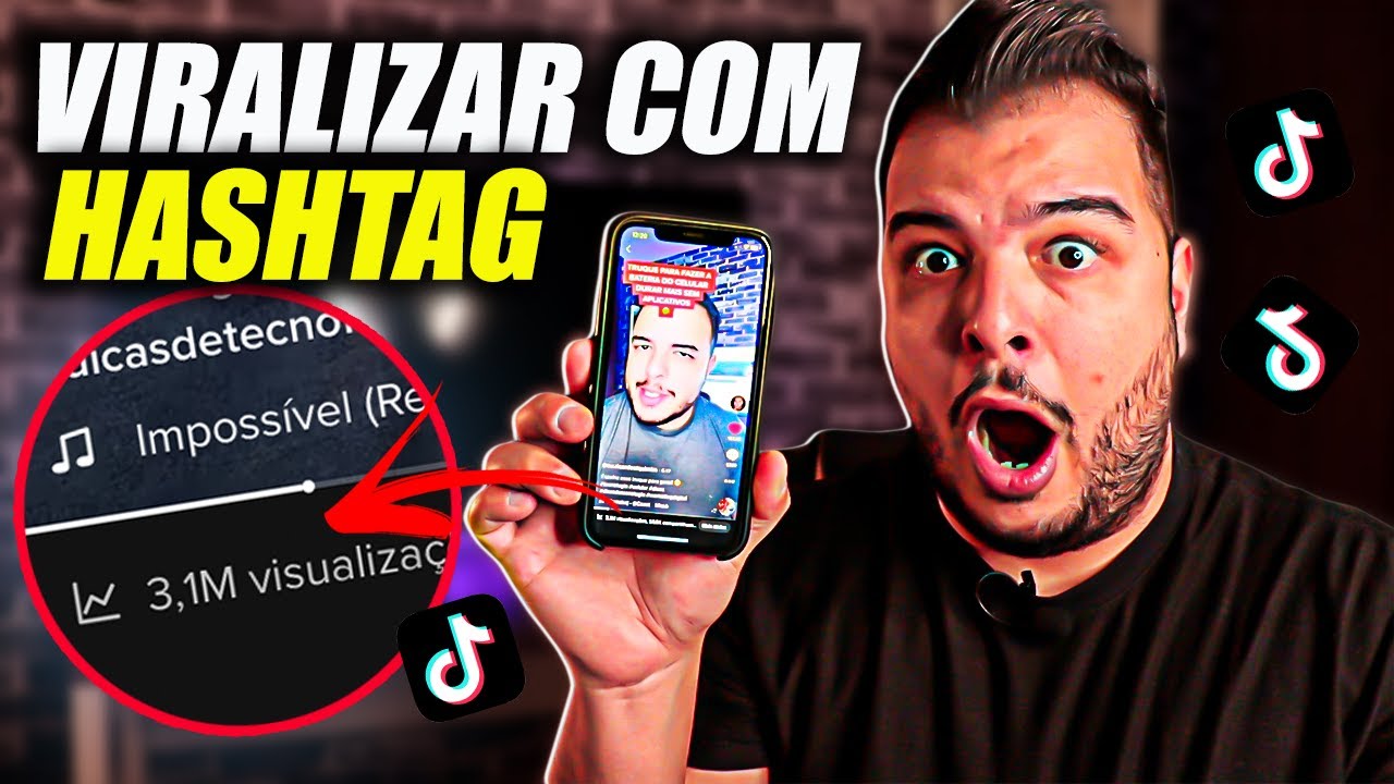 Como Crescer No TikTok R PIDO A Melhor Estrat gia De Hashtags YouTube
