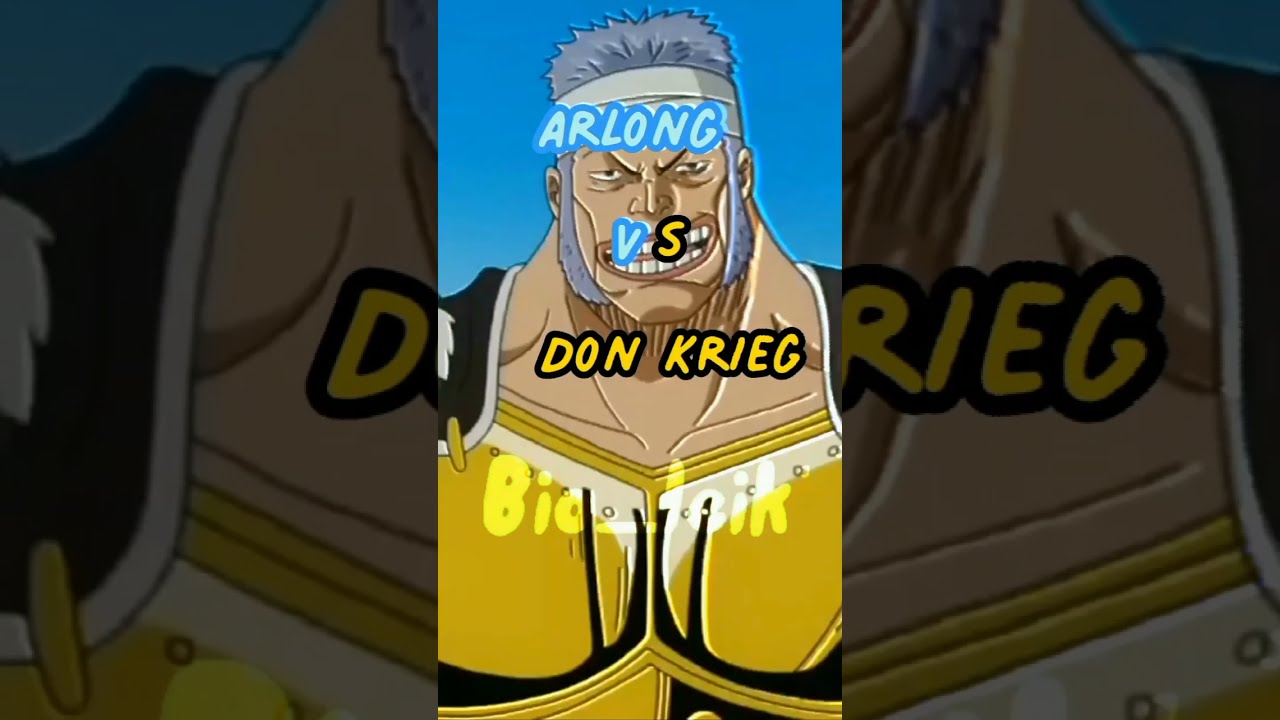 arlong vs don krieg  one piece 