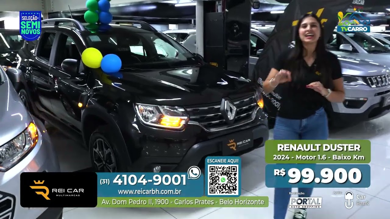 ⁣🚗 DUSTER 2024 - SELEÇÃO DE SEMINOVOS NA REI CAR MULTIMARCAS