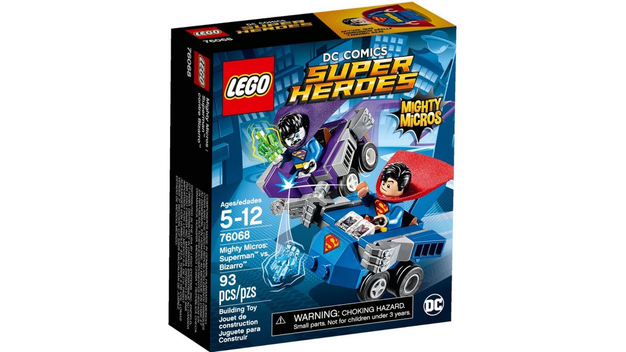 キコマーです LEGO 76068 Instructions | DC | Mighty Micros: Superman vs. Bizarro