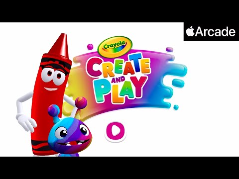 CRAYOLA: CREATE AND PLAY+ | Apple Arcade | First Gameplay - YouTube