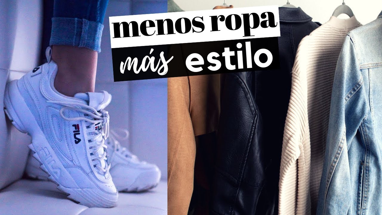 9 tips para conseguir un armario minimalista 👚👗