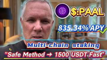 High Earnings! 835.34% Yield with PAAL Staking, Simple No-Risk Operations