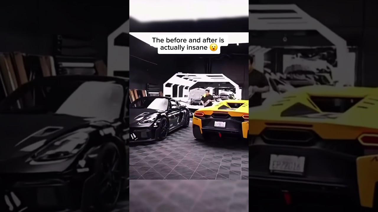 The before and after is actually insane #kaicenat #adinross #supercars #lamborghini