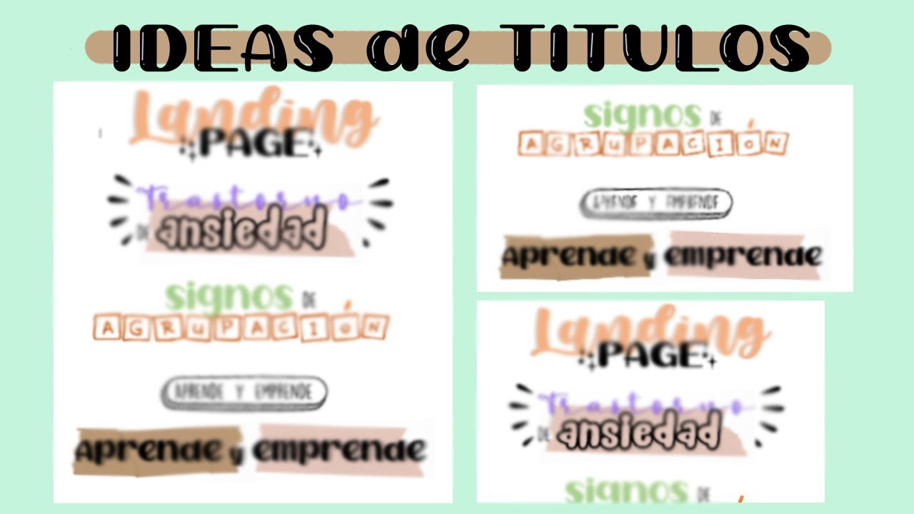 TITULOS BONITOS EN WORD | apuntes digitales - thptnganamst.edu.vn