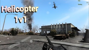 Fighting a helicopter for some reason| Arma 2