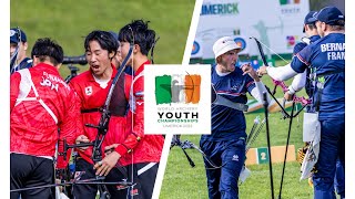 Japan v France - recurve U21 men team bronze | Limerick 2023 World Archery Youth Championships