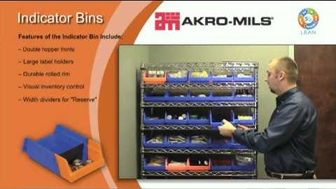 Akro-Mils Indicator® Bin: Full Version