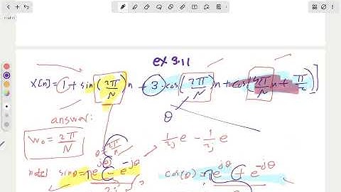 Discrete time fourier series part (2)