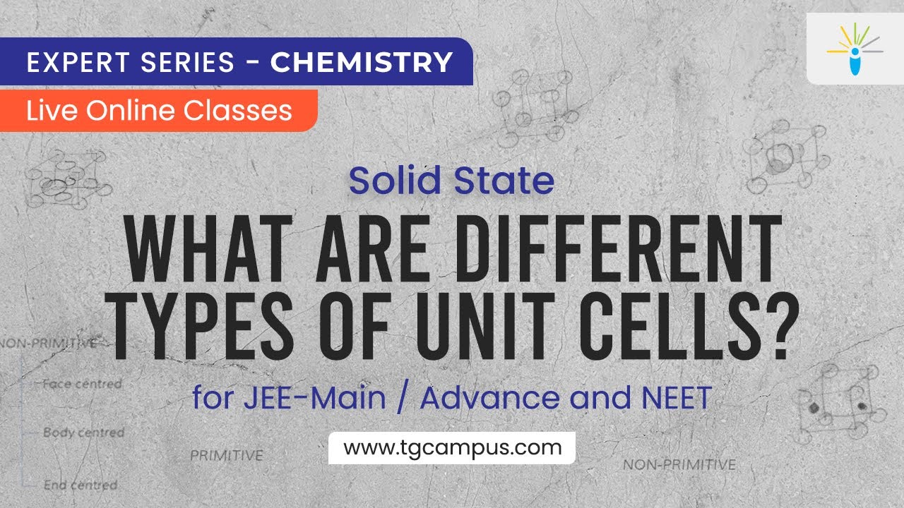What are different types of unit cells? | Solid State | JEE | NEET ...