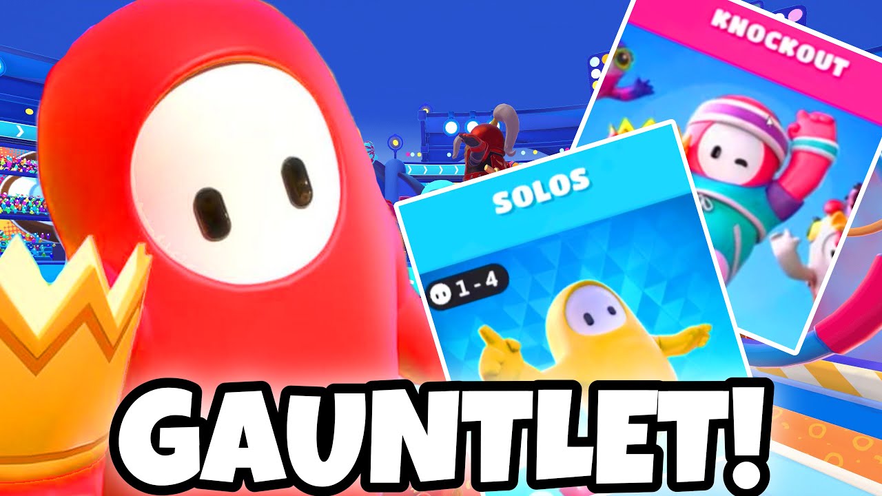 FALL GUYS GAUNTLET CHALLENGE - YouTube