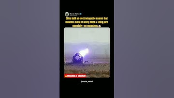 China built an electromagnetic🤯 || #warriornation1 #technology #shorts