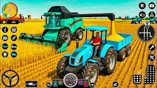 Modern Tractor Farming Driving Simulator 3D - New Tractor Games - Android Gameplay screenshot 4