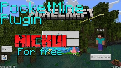 NickUI Plugin PocketMine/PMMP api 4 MCPE Free Download | MetroBOB Gaming