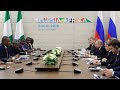 Putin meets Nigeria, Uganda, Sudan leaders