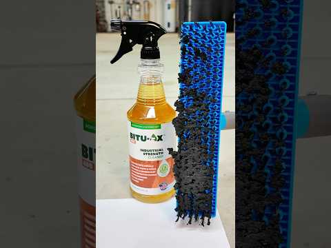 Built-up asphalt doesn't stand a chance. #AsphaltRemoval #IndustrialCleaning #ToolMaintenance