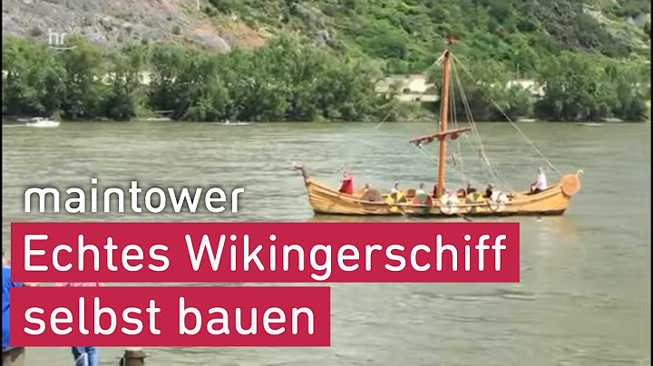 Selbstgebautes Wikingerschiff | maintower
