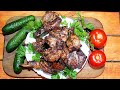 How to cook nutria kebab on charcoal ☆ Campfire food
