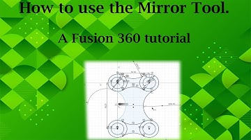 Fusion 360: How to mirror a sketch