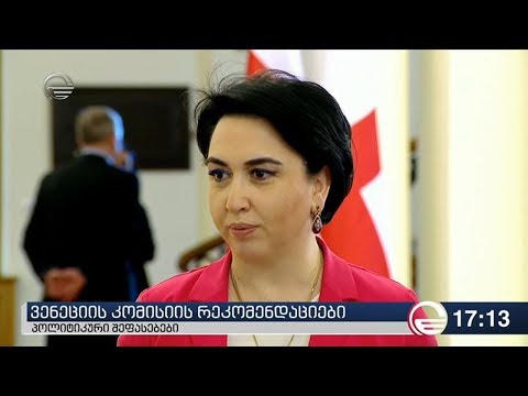 ოპოზიციის მოსაზრებით, ვენეციის კომისიის დასკვნა კრიტიკულია, უმრავლესობის თქმით კი პოზიტიური