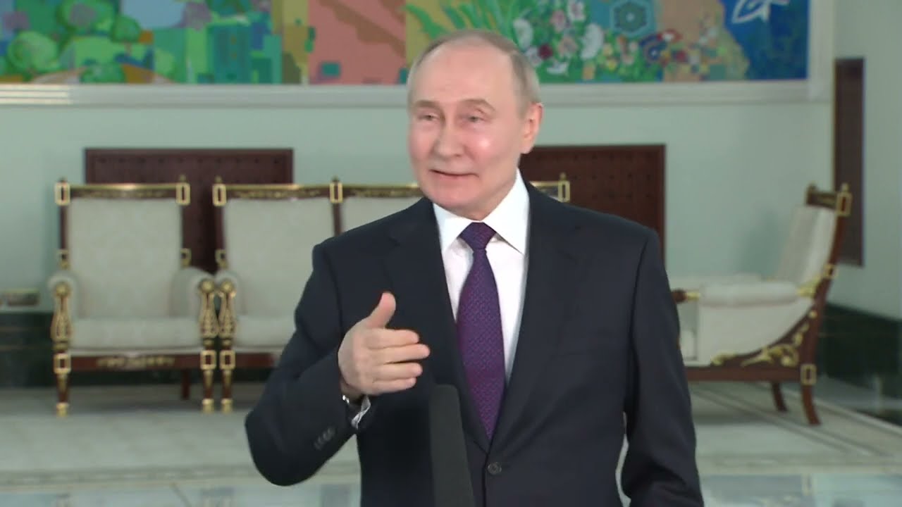 ⁣«Я что-то не вижу, что все встали на колени!»: Владимир Путин о давлении Запада на Центральную Азию
