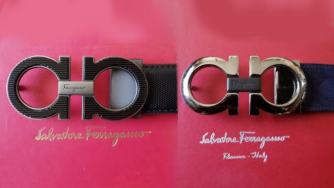 Real vs Fake Salvatore Ferragamo Belt 