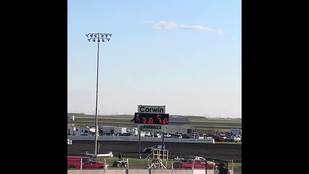 Imca Sportmods heat race #3 at Red River Valley Speedway 5/10/2024 season opener