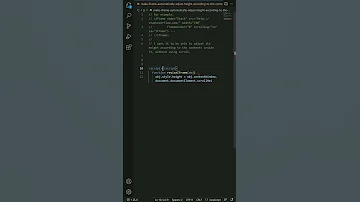 JS Make Iframe Automatically Adjust Height According To The Contents Without Using Scrollbar 