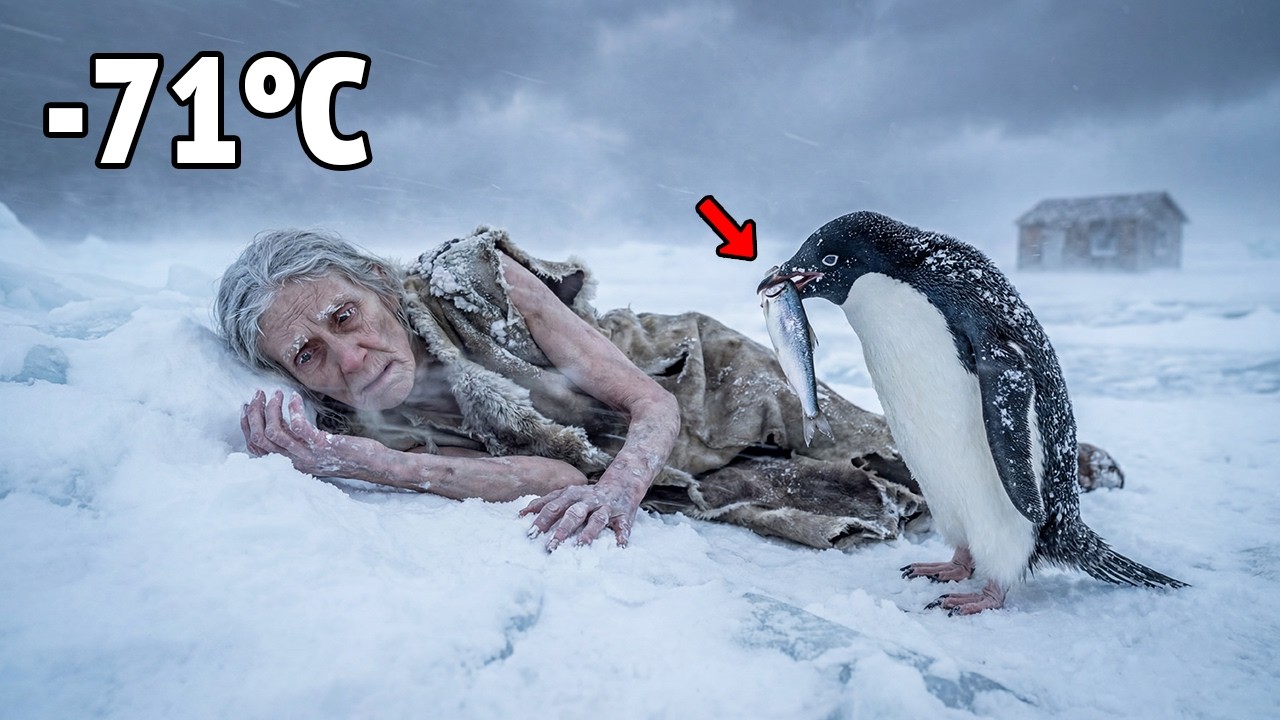 Она была в нескольких минутах от смерти при температуре −71°C… И тут пингвин совершил нечто невоз...