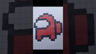 Amongus pixel art #pixelart #pixelartist #art #amongus #pixelados #pixellab