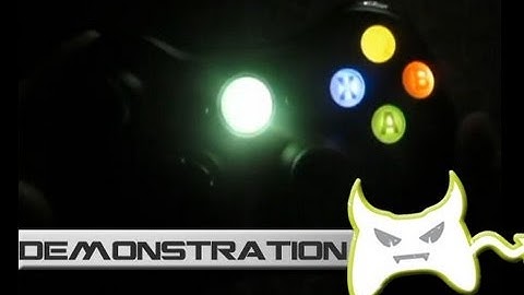 Light Up Microsoft Xbox 360 Controller