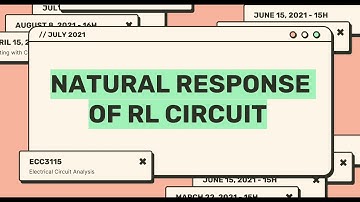 ECC3115 : LAB TASK 8 - Natural Response of RL Circuit