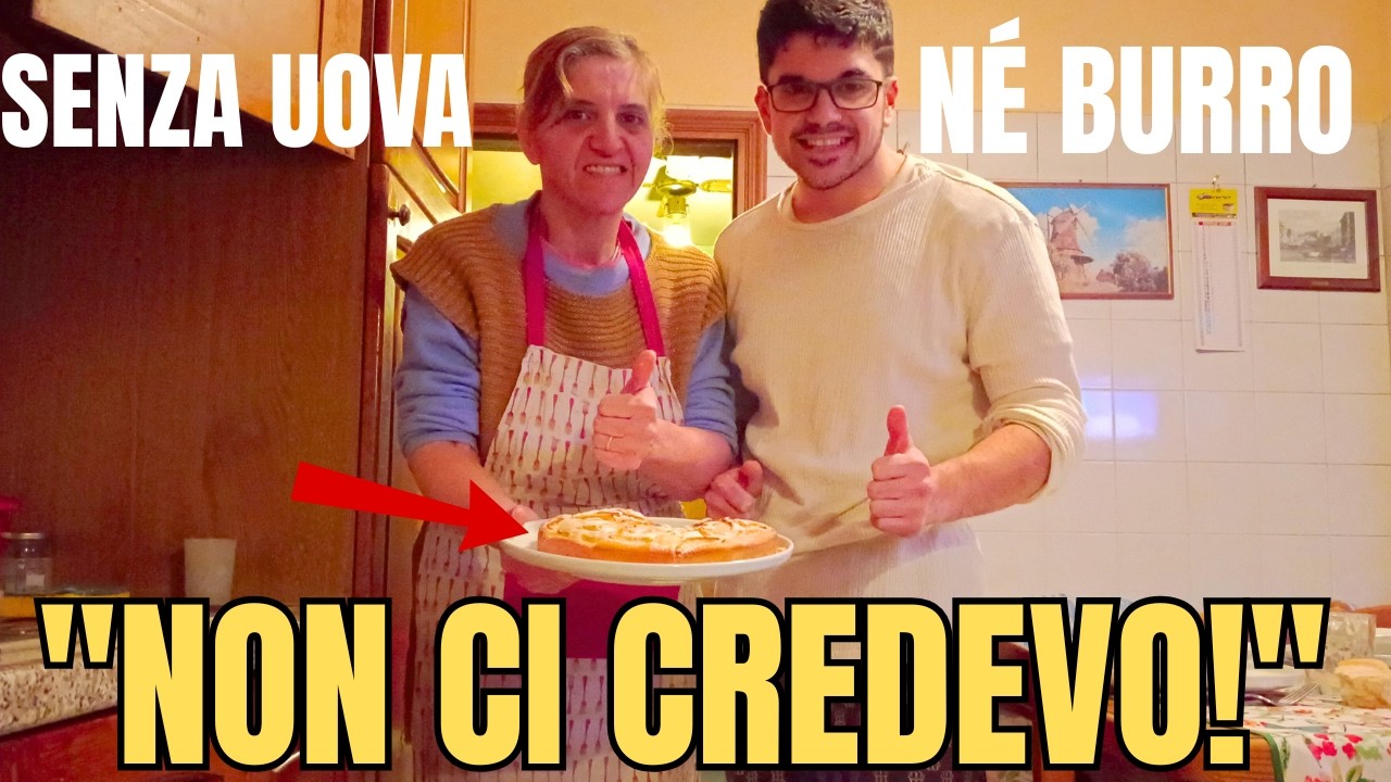 TORTA DI MELE SENZA UOVA E BURRO: mia mamma non ci credeva… finché non l'ha assaggiata! 🍎