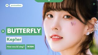 How would Kep1er sing BUTTERFLY (WJSN)? | Line Distribution