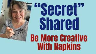 HOW TO MAXIMIZE USE OF NAPKINS #artjournal #napkinart  #artjournalforbeginners