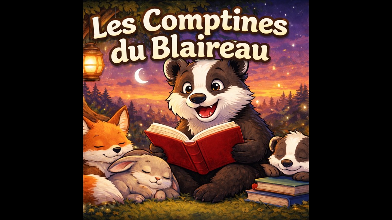 Comptine pour enfants sans image ( facilite le sommeil)