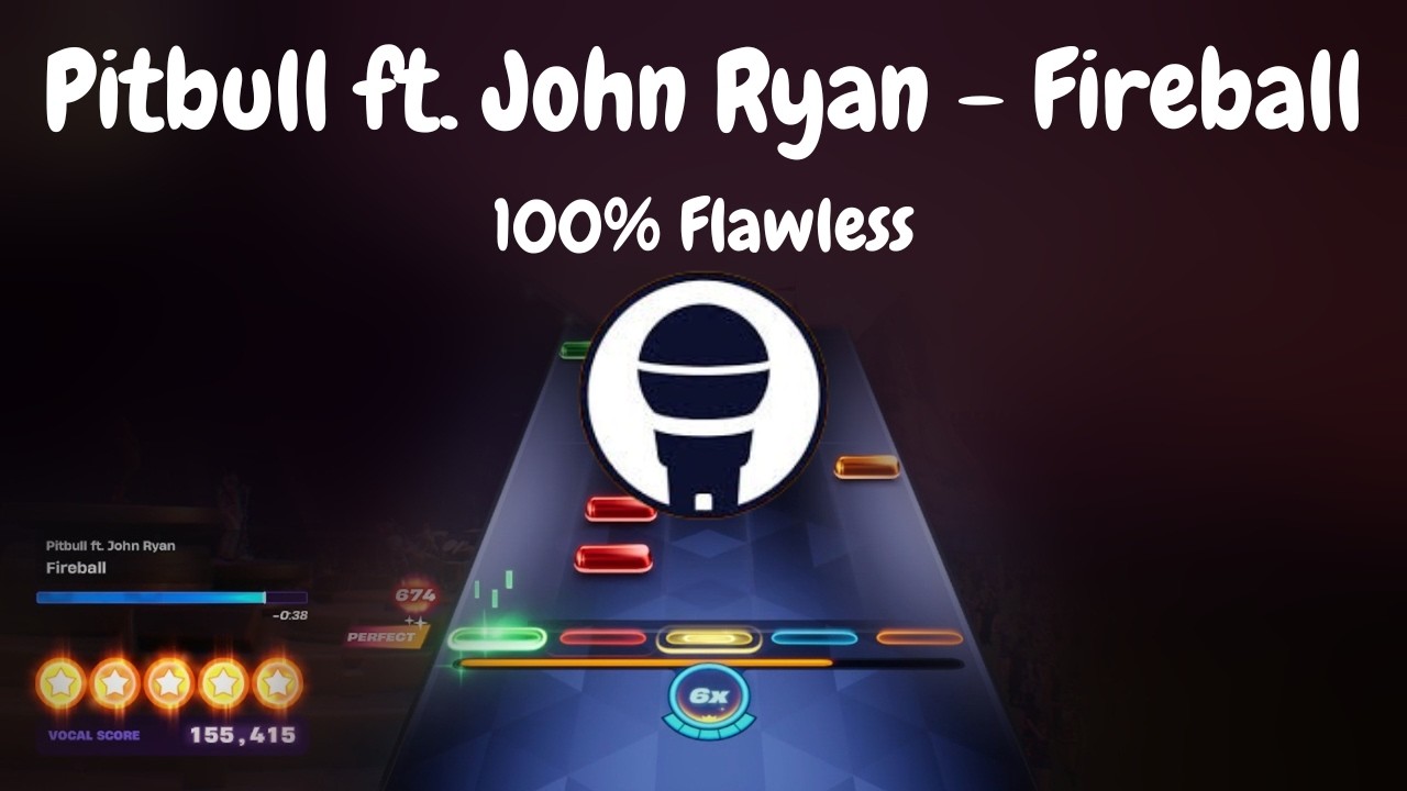 Pitbull ft. John Ryan - Fireball (100% Flawless)