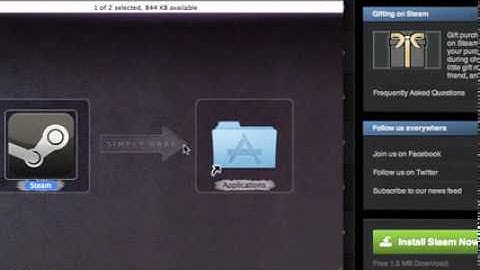 Finally, Steam is avalable for mac