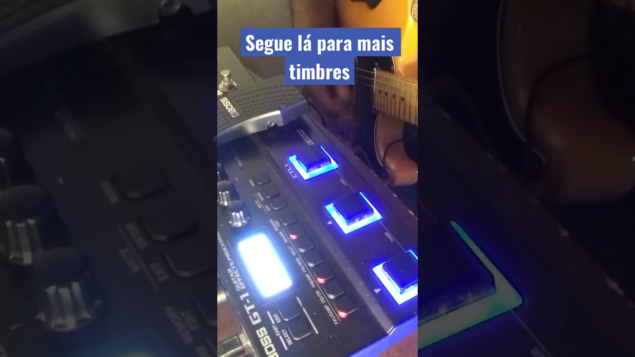 Timbre clean Boss Gt1