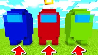 Minecraft PE : DO NOT CHOOSE THE WRONG AMONG US! (Siren Head, Sonic & FuzionDroid)