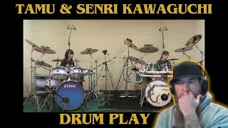 MURATA TAMU (NEMOPHILA) & SENRI KAWAGUCHI DRUM PLAY ～Real Life～ MUSIC VIDEO REACTION!