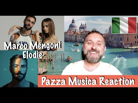 MARCO MENGONI & ELODIE : "PAZZA MUSICA" 2023 REACTION