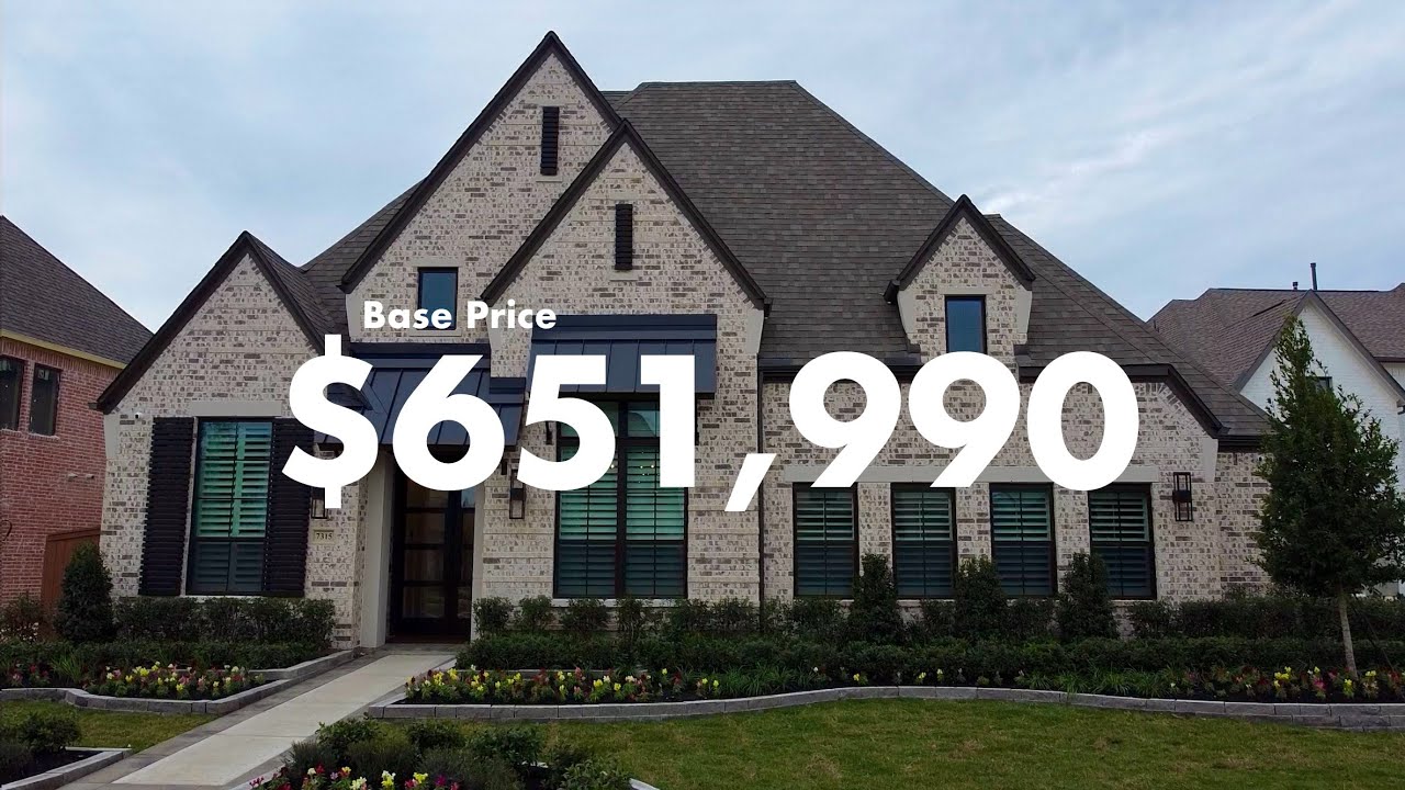 Touring a Beautiful New Model Home in Elyson Katy, TX Highland Homes YouTube