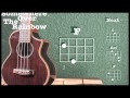 ウクレレでオーバーザレインボーを弾こう!"Over The Rainbow" ukulele lesson【初心者向けウクレレコード動画】
