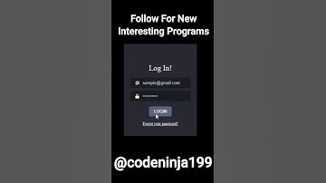 Subscribe | Email | Signup Page Using HTML | & | CSS 😊😊😊  @codeninja199  #shorts #code #shortsfeed