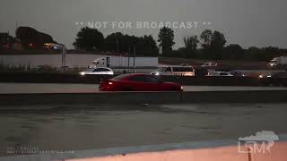 05-28-2024 Dallas, TX - Tornado warned storm causes major flooding on 635, knocks down trees