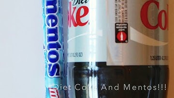 Diet Coke And Mentos Part 2