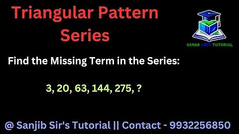 Master Triangular Pattern Series in Minutes!